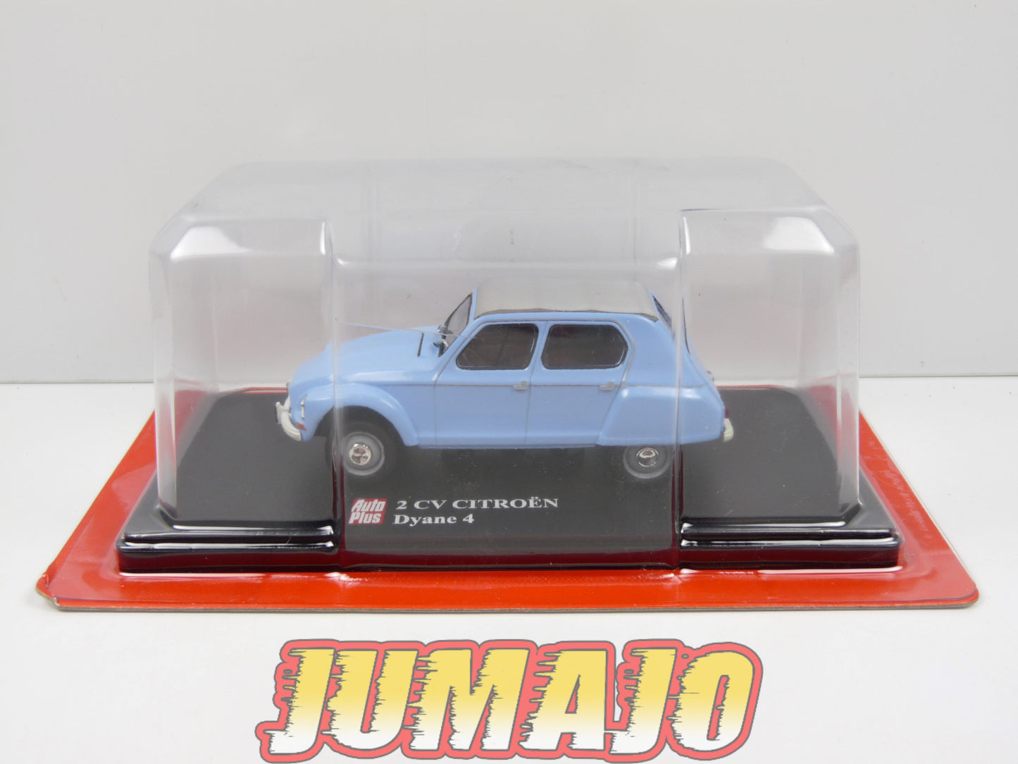 2CVAP84 voiture 1/43 ELIGOR Auto plus : CITROEN 2CV n°84 Dyane 4