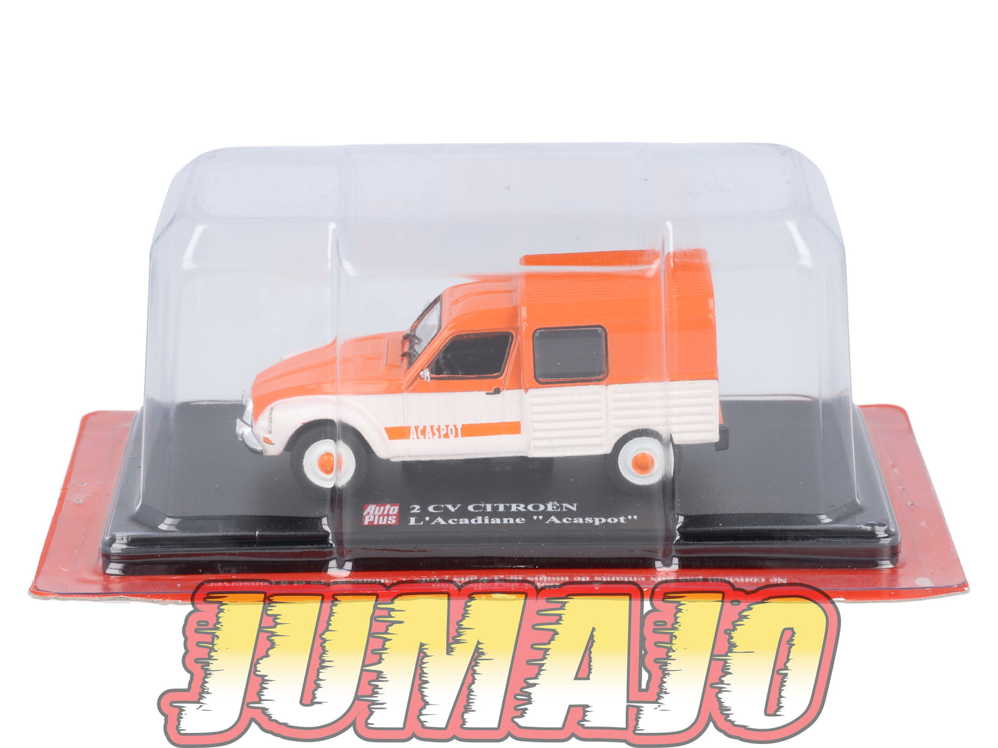 2CVAP90 Voiture 1/43 ELIGOR Auto plus : CITROEN 2CV L'Acadiane Acaspot