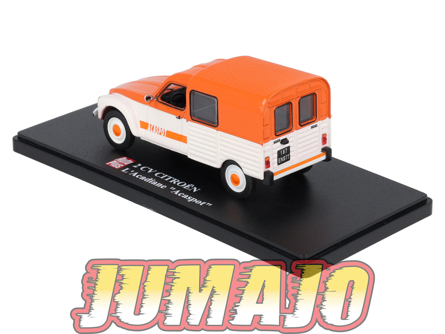 2CVAP90 Voiture 1/43 ELIGOR Auto plus : CITROEN 2CV L'Acadiane Acaspot