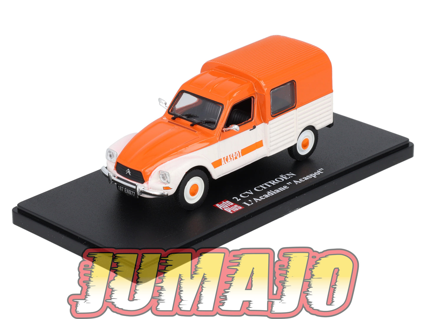 2CVAP90 Voiture 1/43 ELIGOR Auto plus : CITROEN 2CV L'Acadiane Acaspot