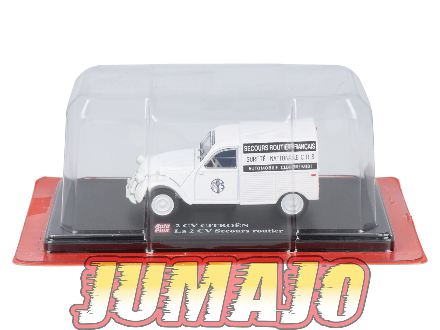 2CVAP95 Voiture 1/43 ELIGOR Auto plus : CITROEN 2CV Secours Routier