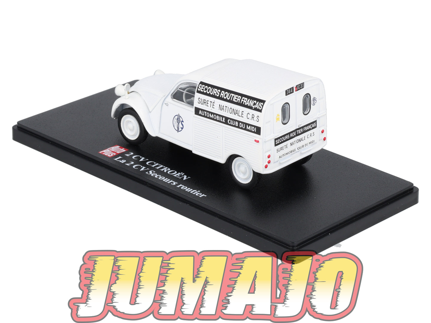 2CVAP95 Voiture 1/43 ELIGOR Auto plus : CITROEN 2CV Secours Routier