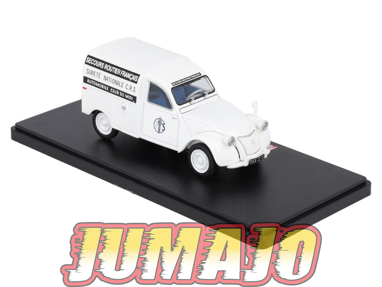 2CVAP95 Voiture 1/43 ELIGOR Auto plus : CITROEN 2CV Secours Routier
