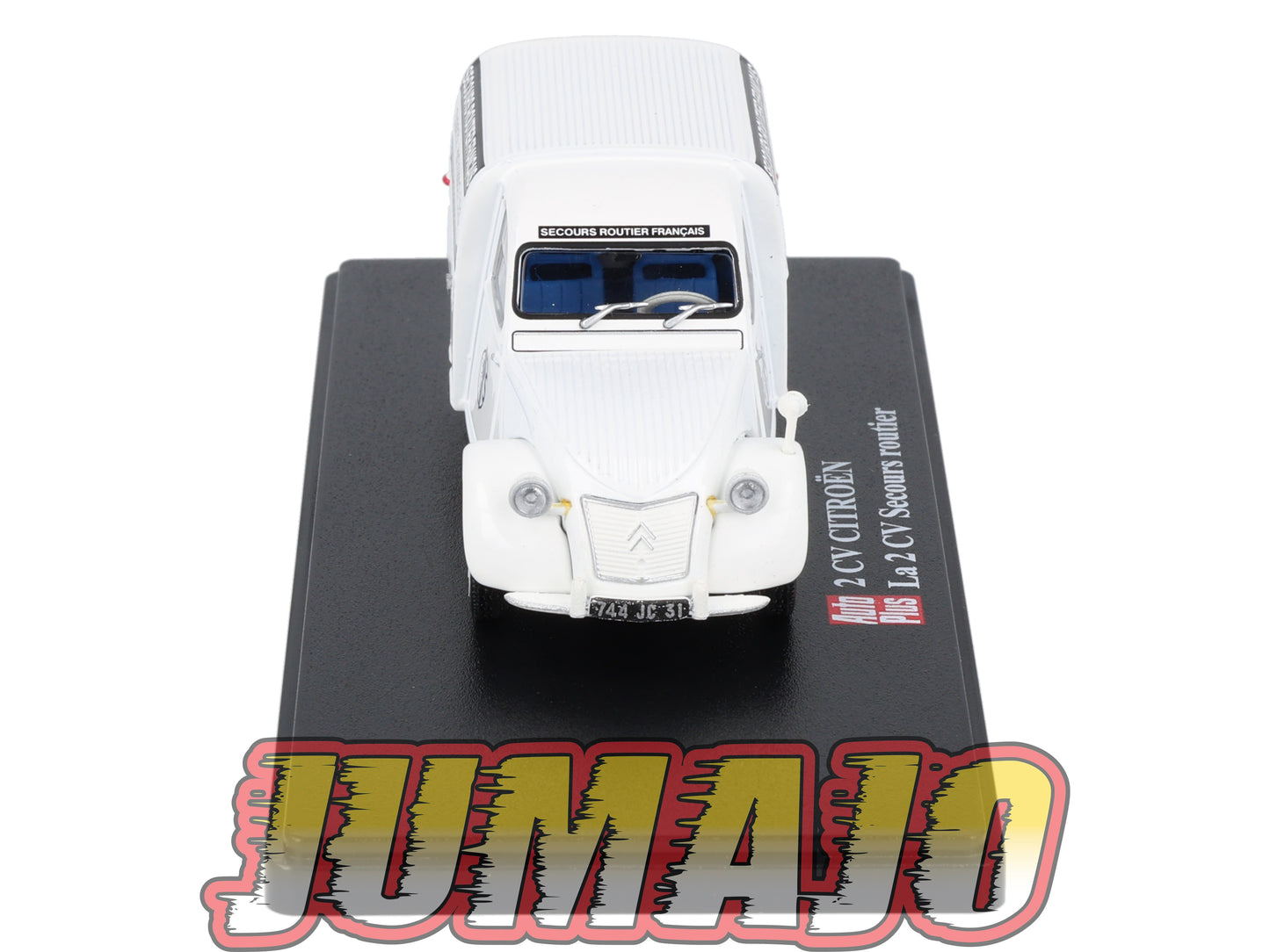 2CVAP95 Voiture 1/43 ELIGOR Auto plus : CITROEN 2CV Secours Routier
