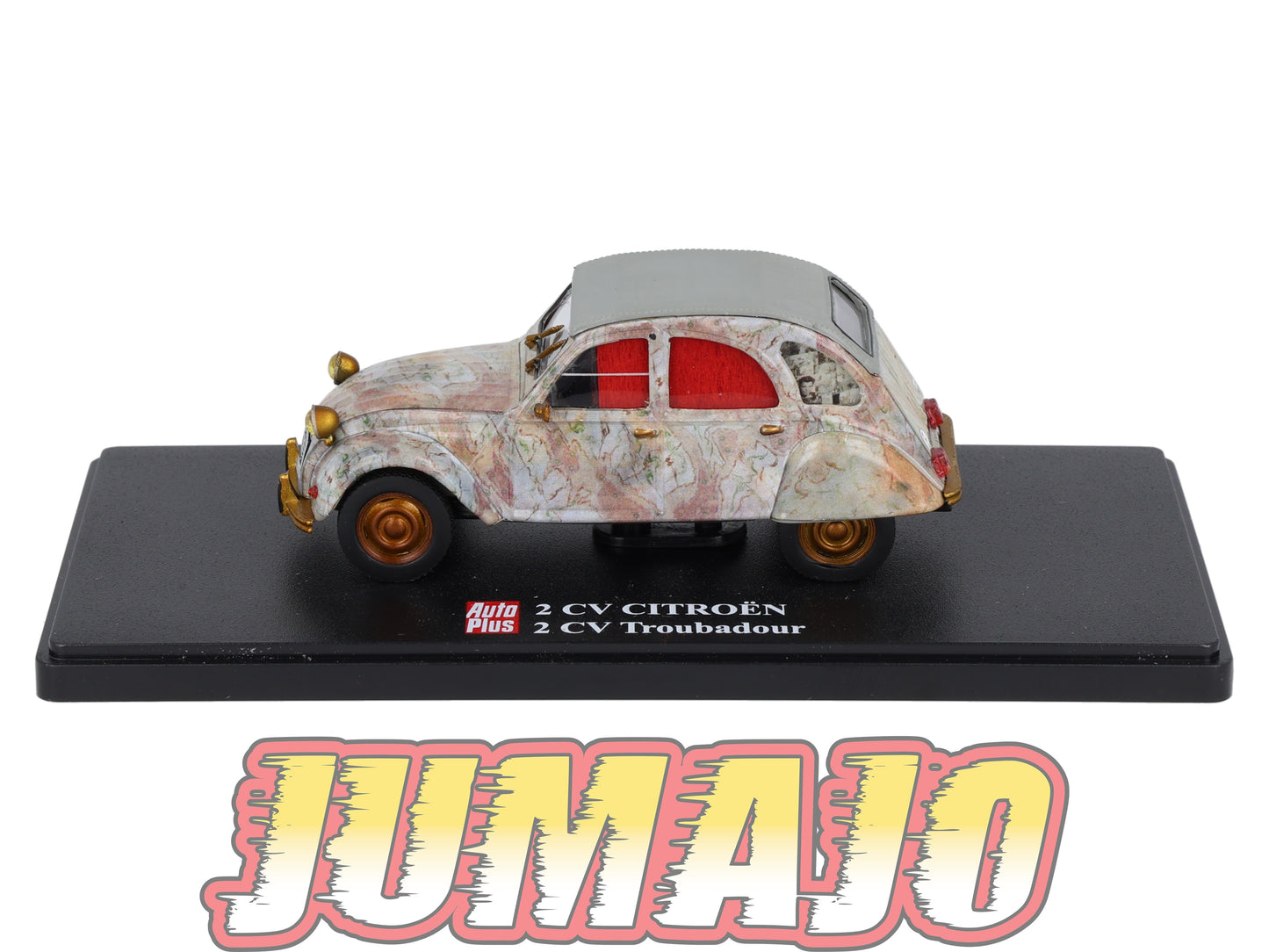2CVAP98 Voiture 1/43 ELIGOR Auto plus : CITROEN 2CV Troubadour