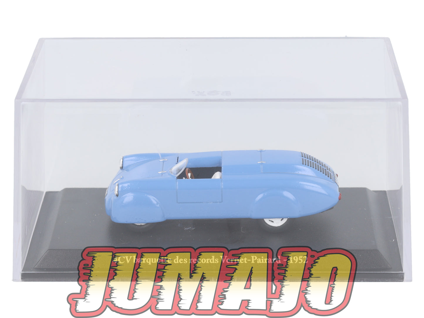 4CV14 Voiture 1/43 Eligor RENAULT 4 CV Barquette Des Records Vernet-Pairard 1952