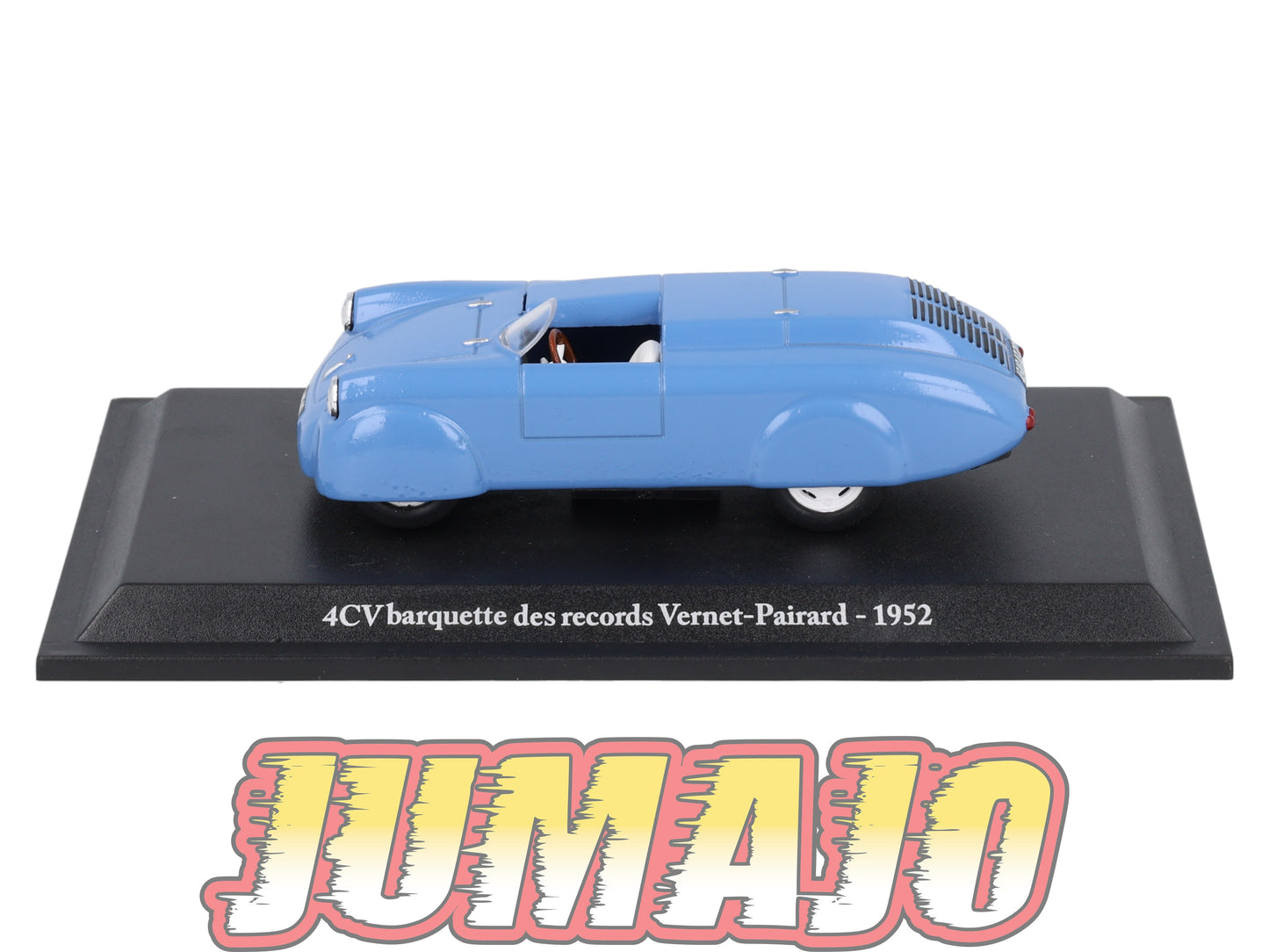4CV14 Voiture 1/43 Eligor RENAULT 4 CV Barquette Des Records Vernet-Pairard 1952