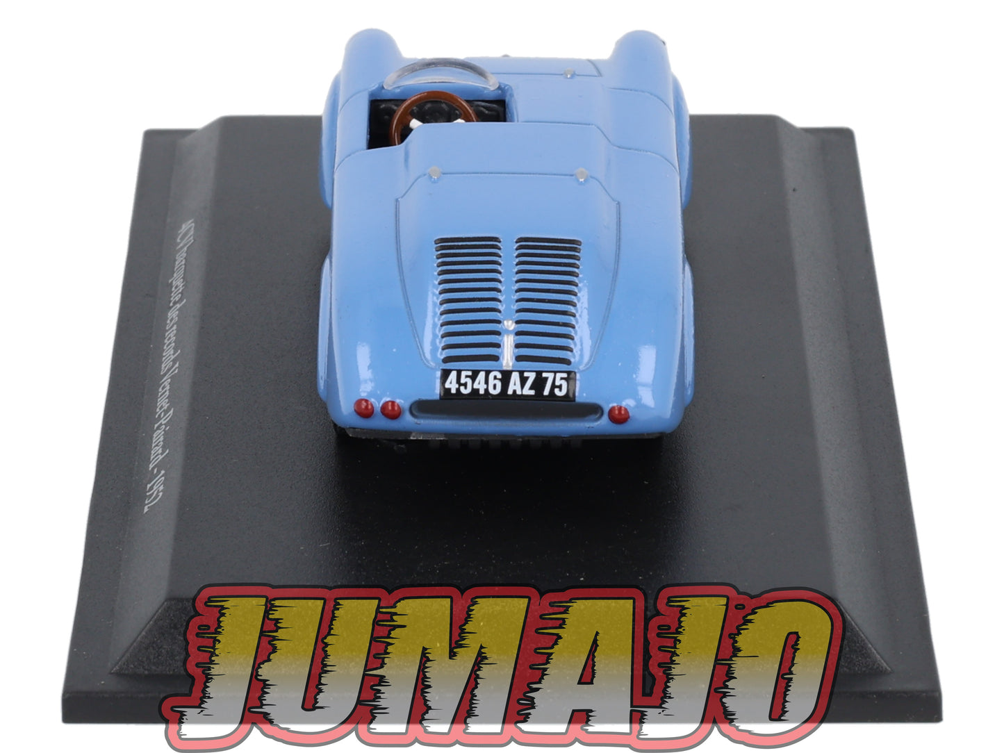 4CV14 Voiture 1/43 Eligor RENAULT 4 CV Barquette Des Records Vernet-Pairard 1952