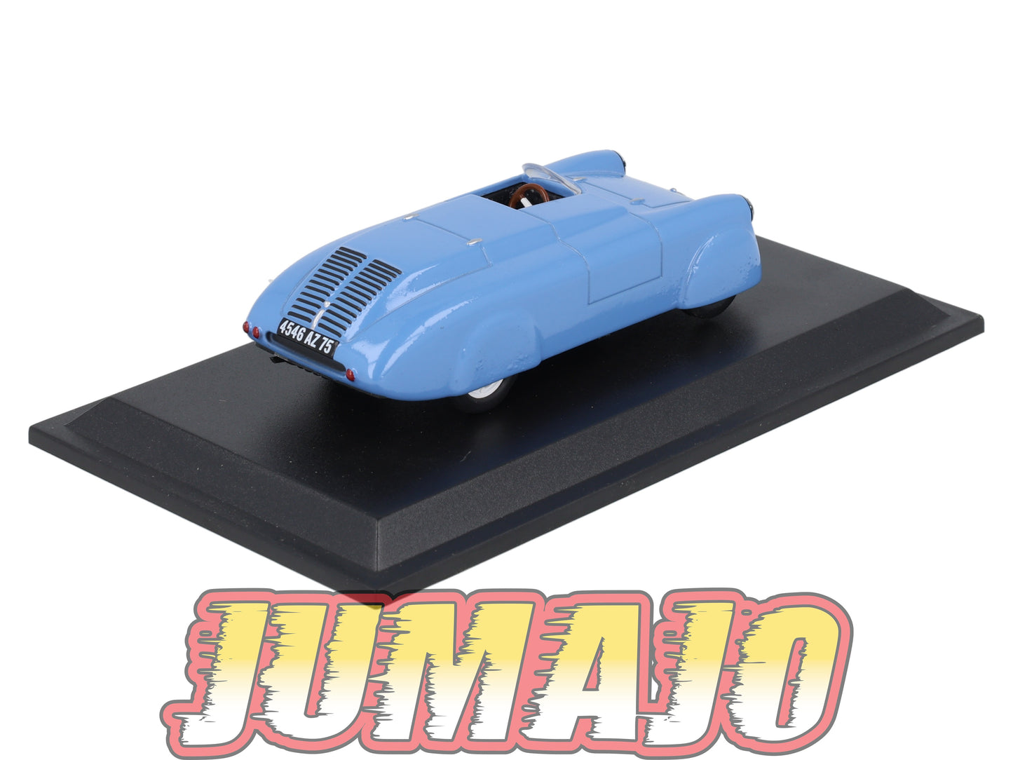 4CV14 Voiture 1/43 Eligor RENAULT 4 CV Barquette Des Records Vernet-Pairard 1952