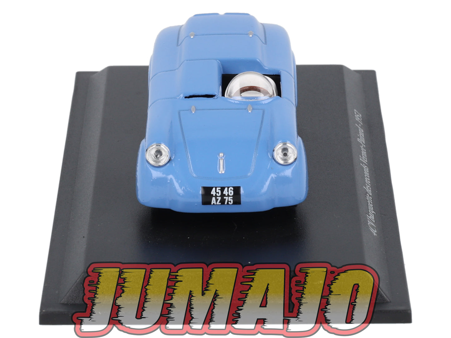4CV14 Voiture 1/43 Eligor RENAULT 4 CV Barquette Des Records Vernet-Pairard 1952
