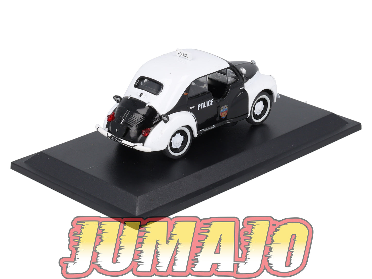 4CV28 Voiture 1/43 Eligor RENAULT 4 CV Police Pie Type R 1062 1955