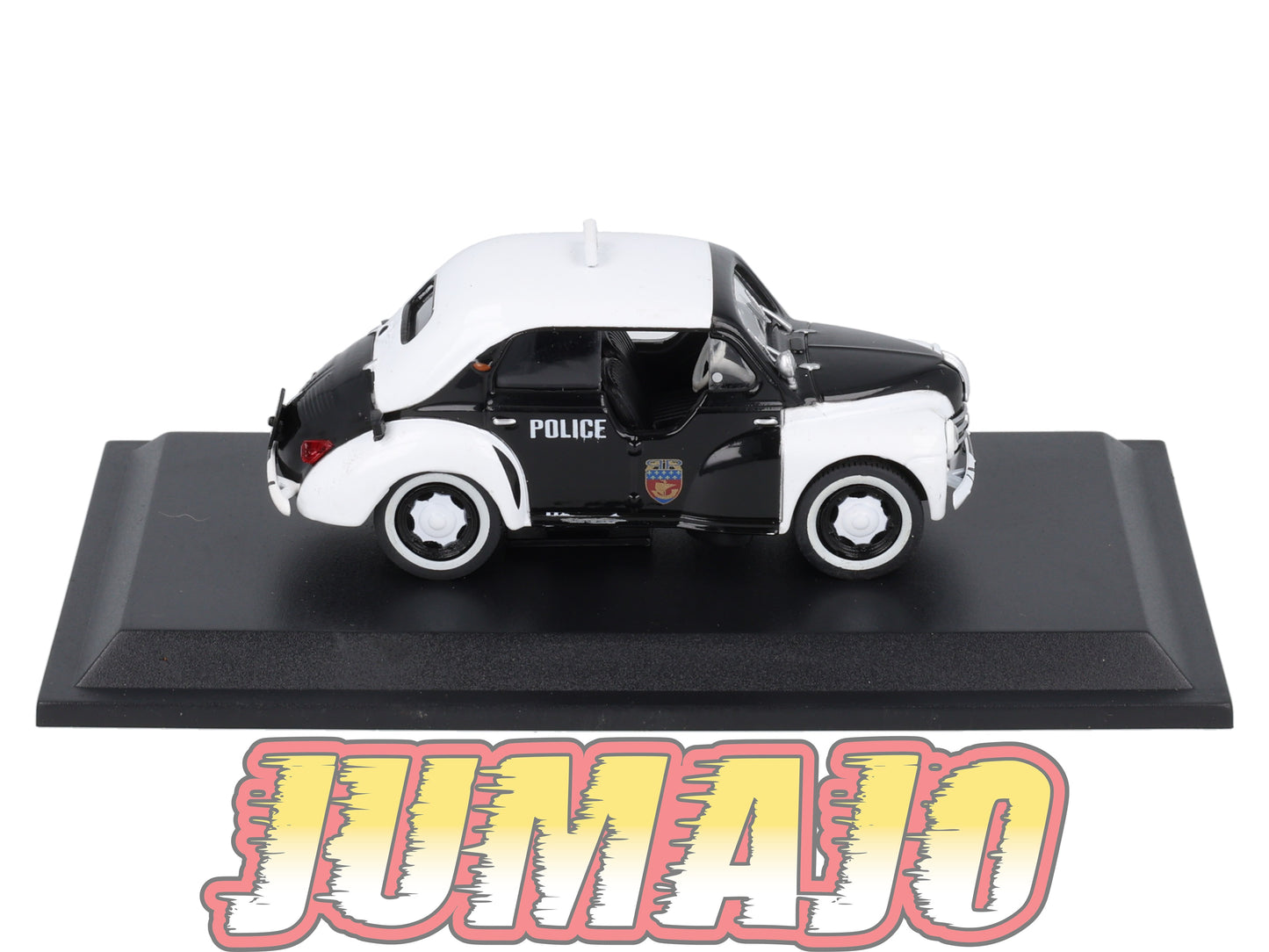 4CV28 Voiture 1/43 Eligor RENAULT 4 CV Police Pie Type R 1062 1955