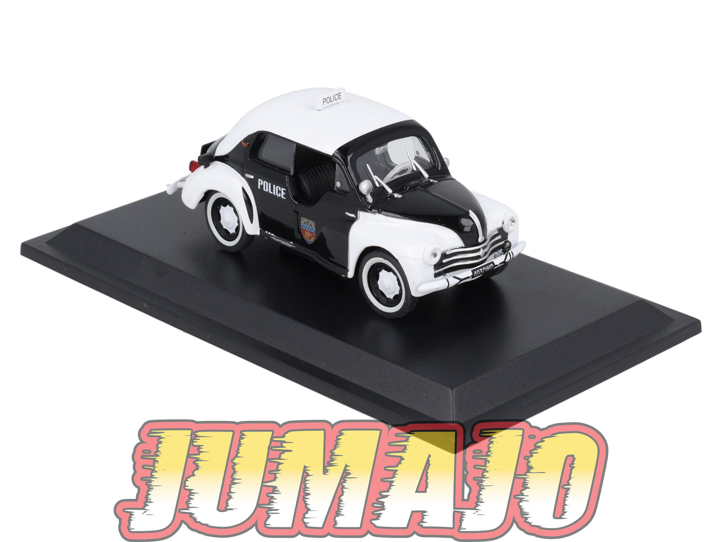 4CV28 Voiture 1/43 Eligor RENAULT 4 CV Police Pie Type R 1062 1955
