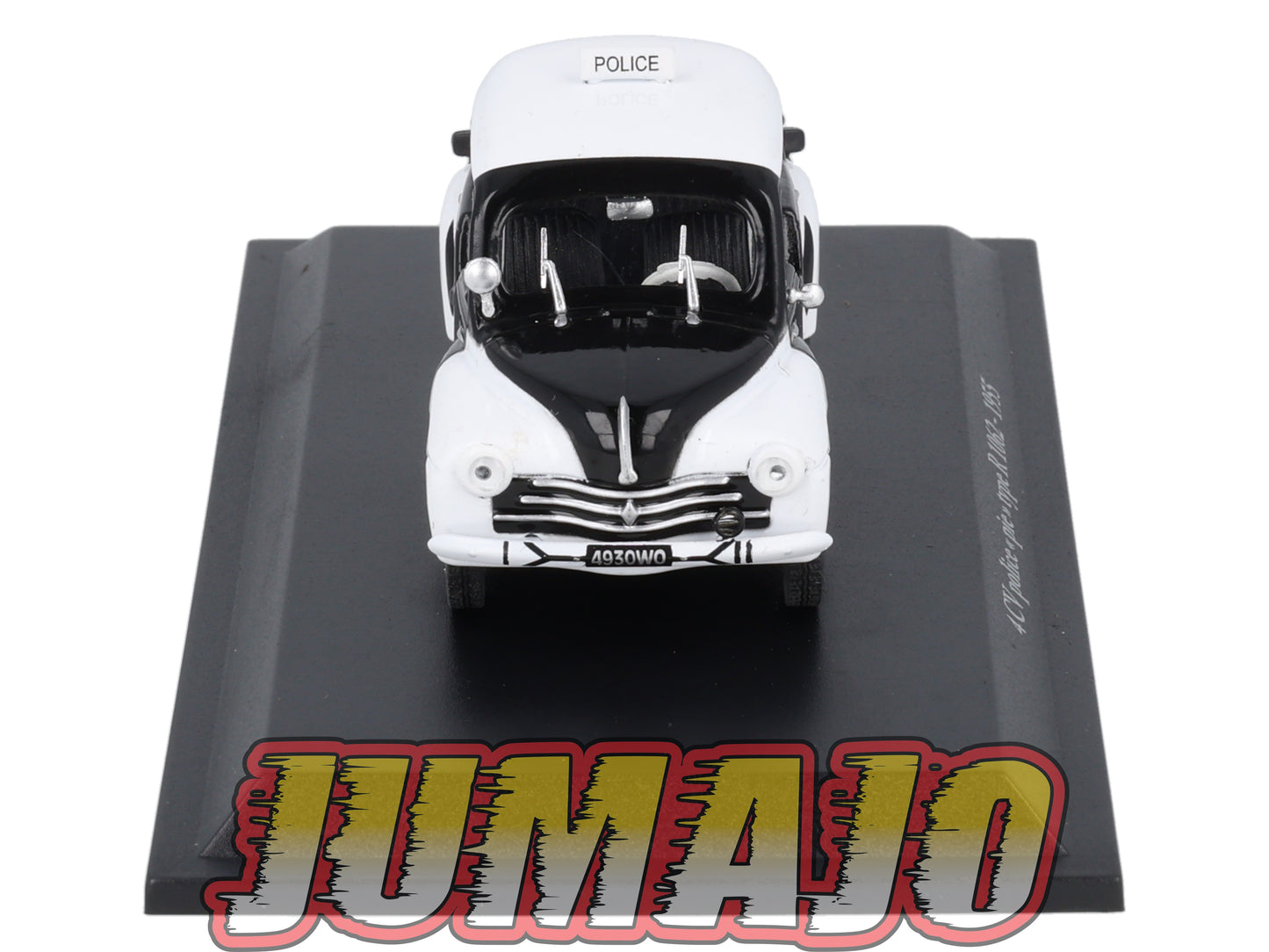 4CV28 Voiture 1/43 Eligor RENAULT 4 CV Police Pie Type R 1062 1955