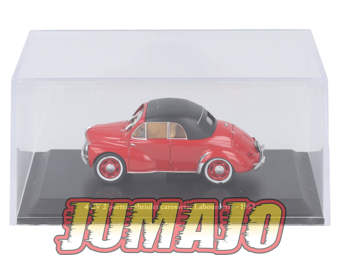 4CV29 Voiture 1/43 Eligor RENAULT 4 CV 2 Portes Cabriolet Carosserie Labourdette 1952