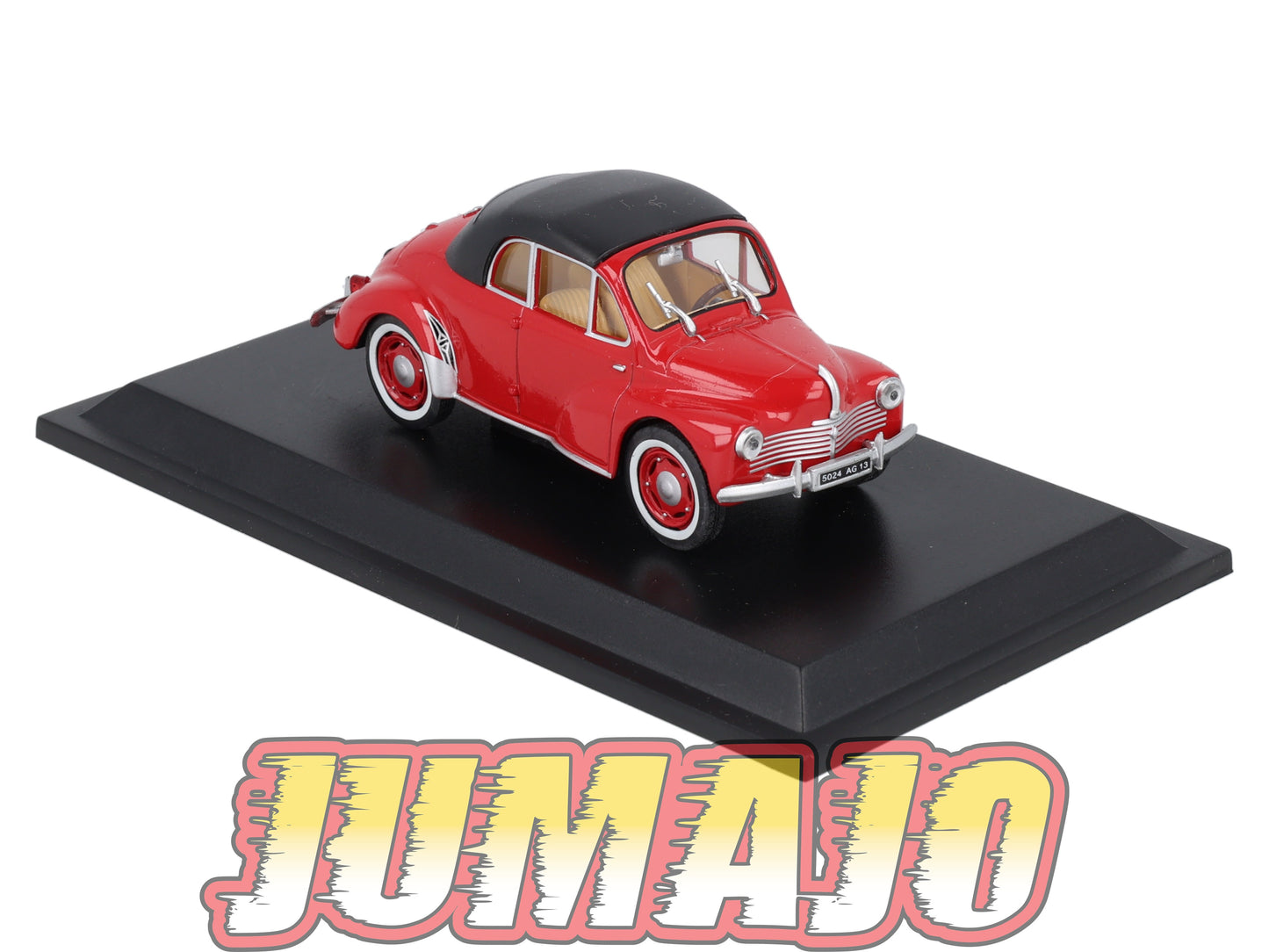 4CV29 Voiture 1/43 Eligor RENAULT 4 CV 2 Portes Cabriolet Carosserie Labourdette 1952