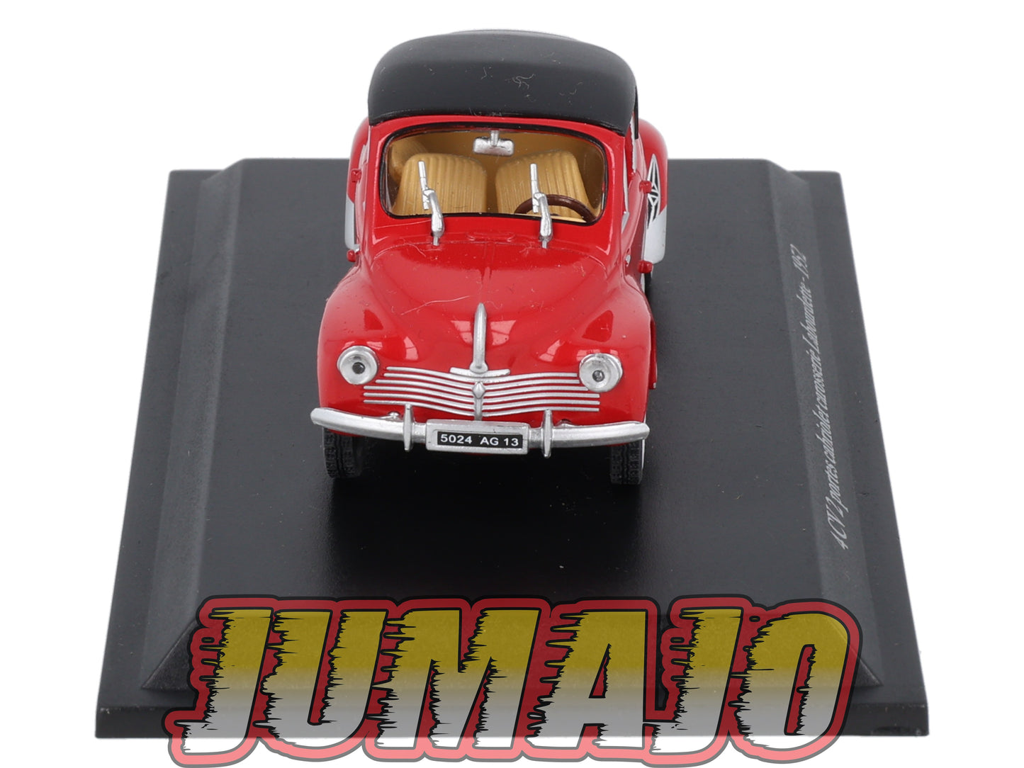 4CV29 Voiture 1/43 Eligor RENAULT 4 CV 2 Portes Cabriolet Carosserie Labourdette 1952