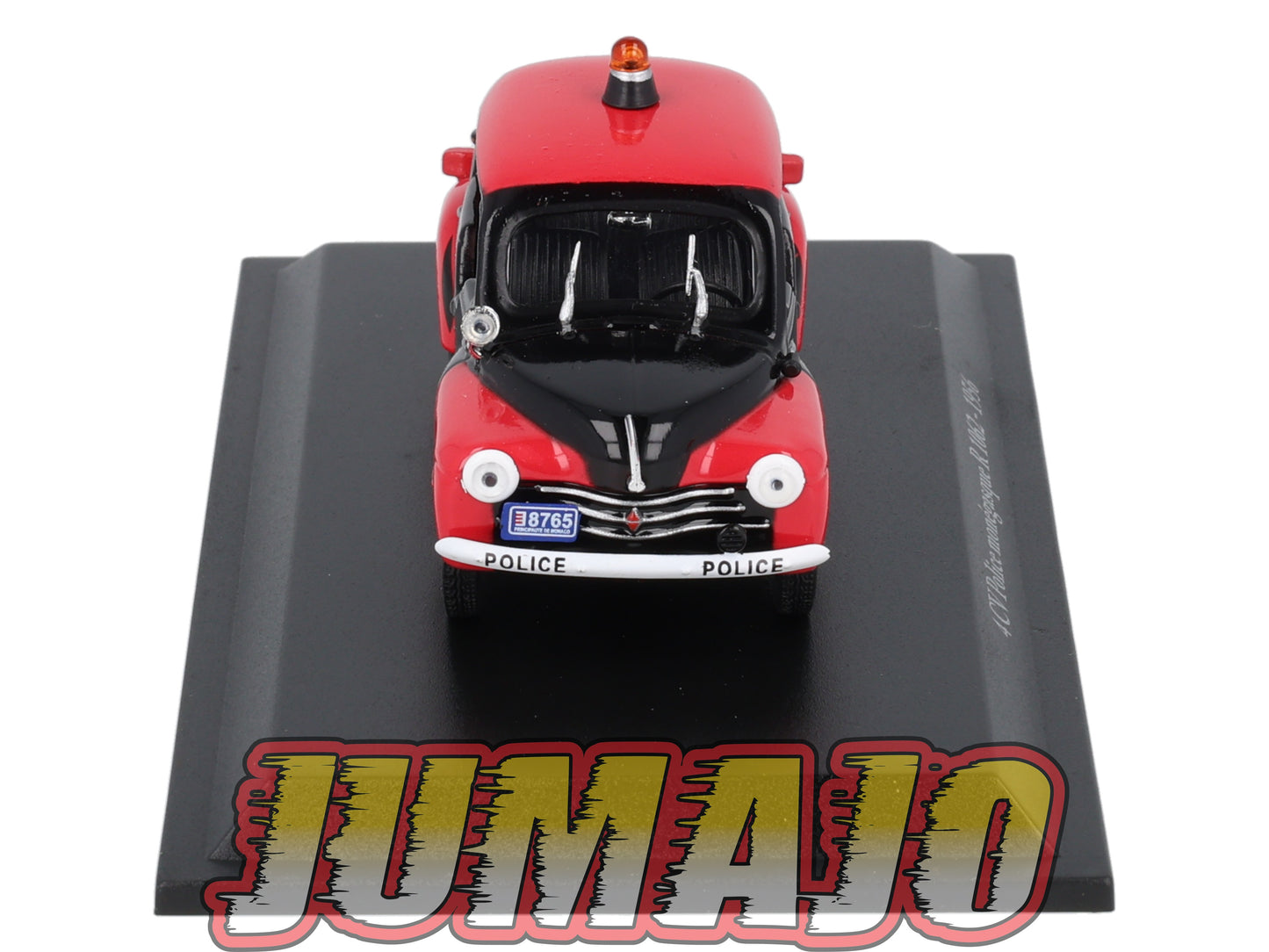 4CV2 Voiture 1/43 Eligor RENAULT 4 CV Police Monégasque R 1062 1956