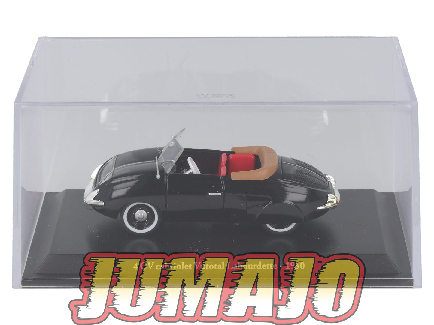 4CV31 Voiture 1/43 Eligor RENAULT 4 CV Cabriolet Vutotal Labourdette 1950
