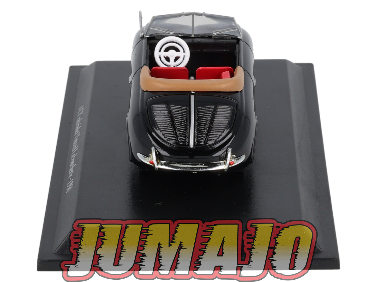 4CV31 Voiture 1/43 Eligor RENAULT 4 CV Cabriolet Vutotal Labourdette 1950