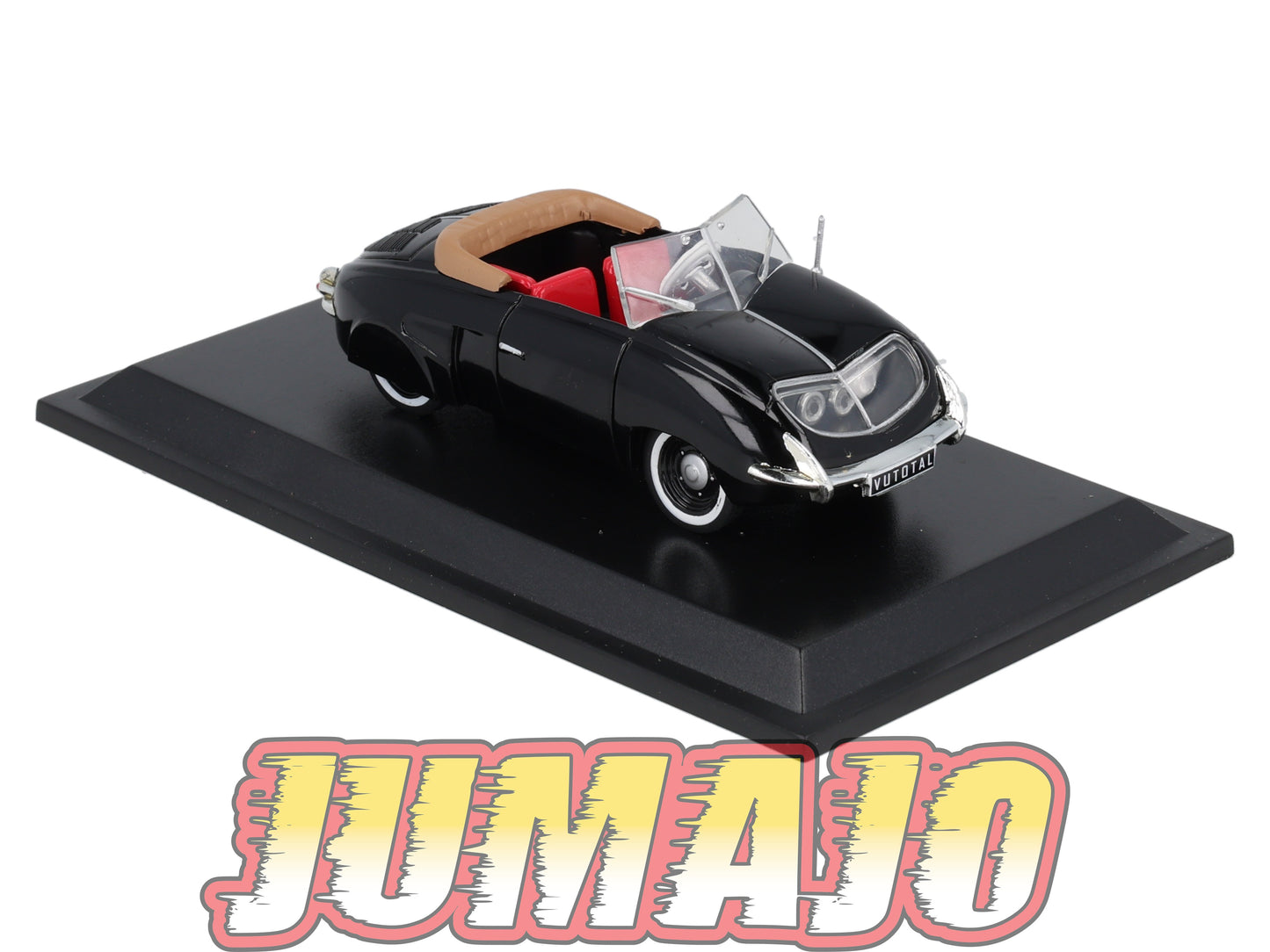 4CV31 Voiture 1/43 Eligor RENAULT 4 CV Cabriolet Vutotal Labourdette 1950