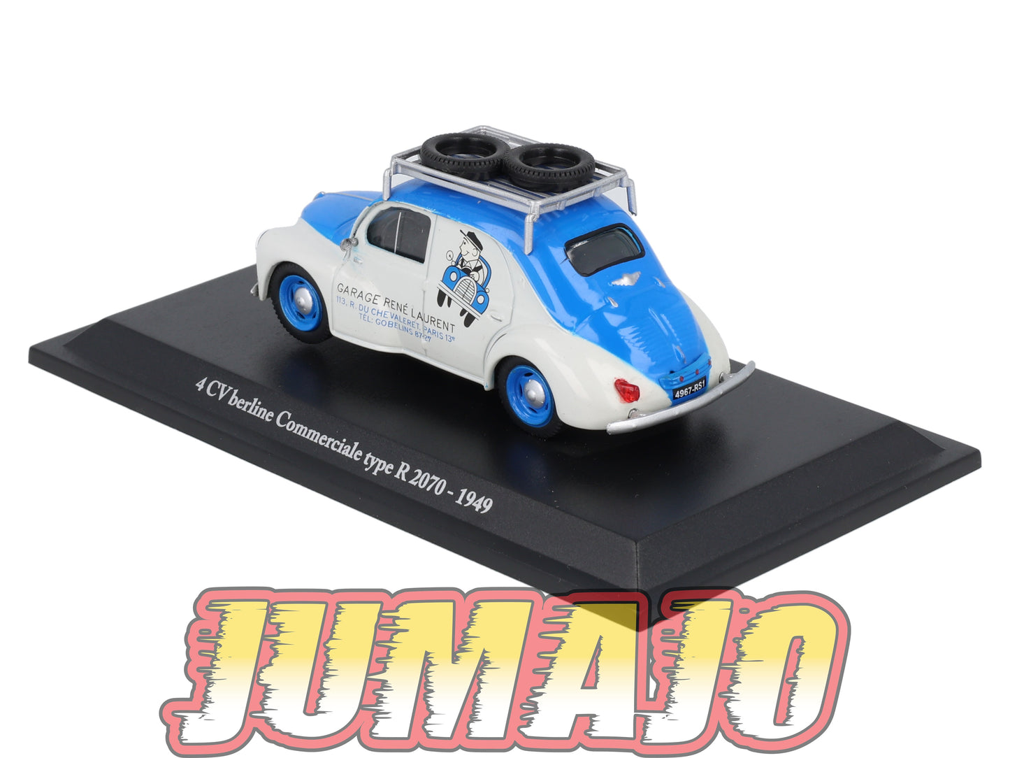 4CV32 Voiture 1/43 Eligor RENAULT 4 CV Berline Commerciale Type R 2070 1949
