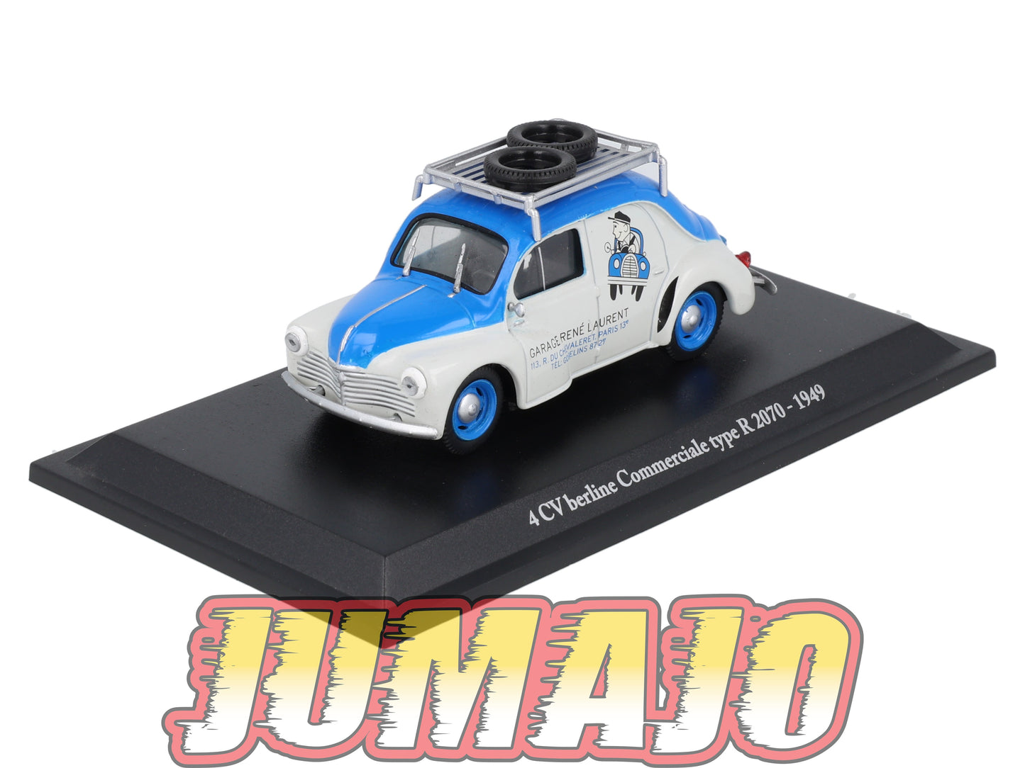 4CV32 Voiture 1/43 Eligor RENAULT 4 CV Berline Commerciale Type R 2070 1949