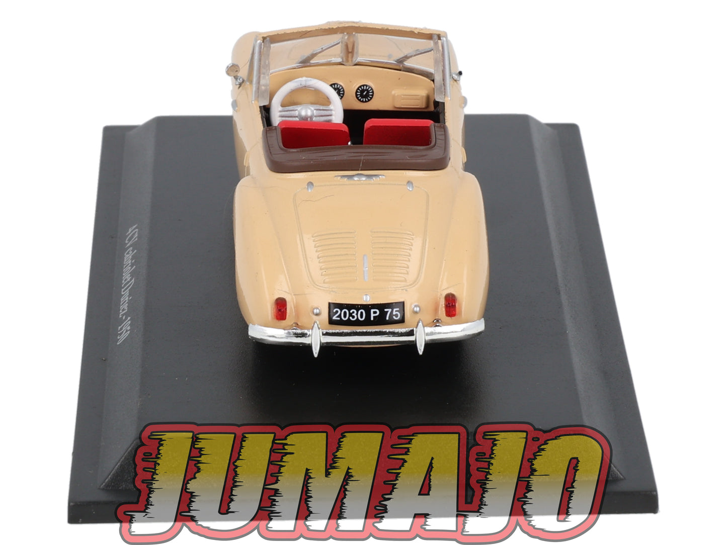 4CV33 Voiture 1/43 Eligor RENAULT 4 CV Cabriolet Duriez 1950
