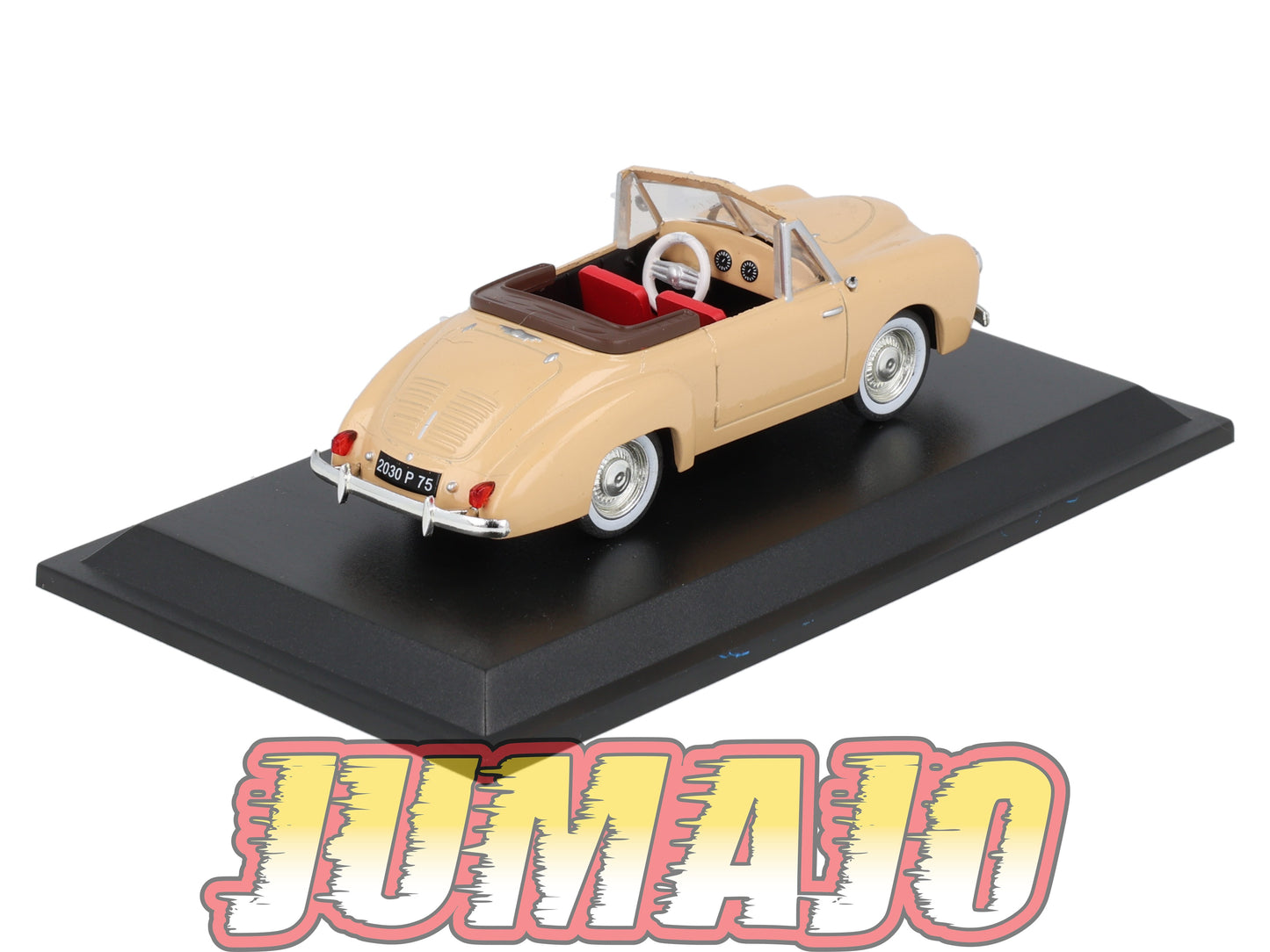 4CV33 Voiture 1/43 Eligor RENAULT 4 CV Cabriolet Duriez 1950