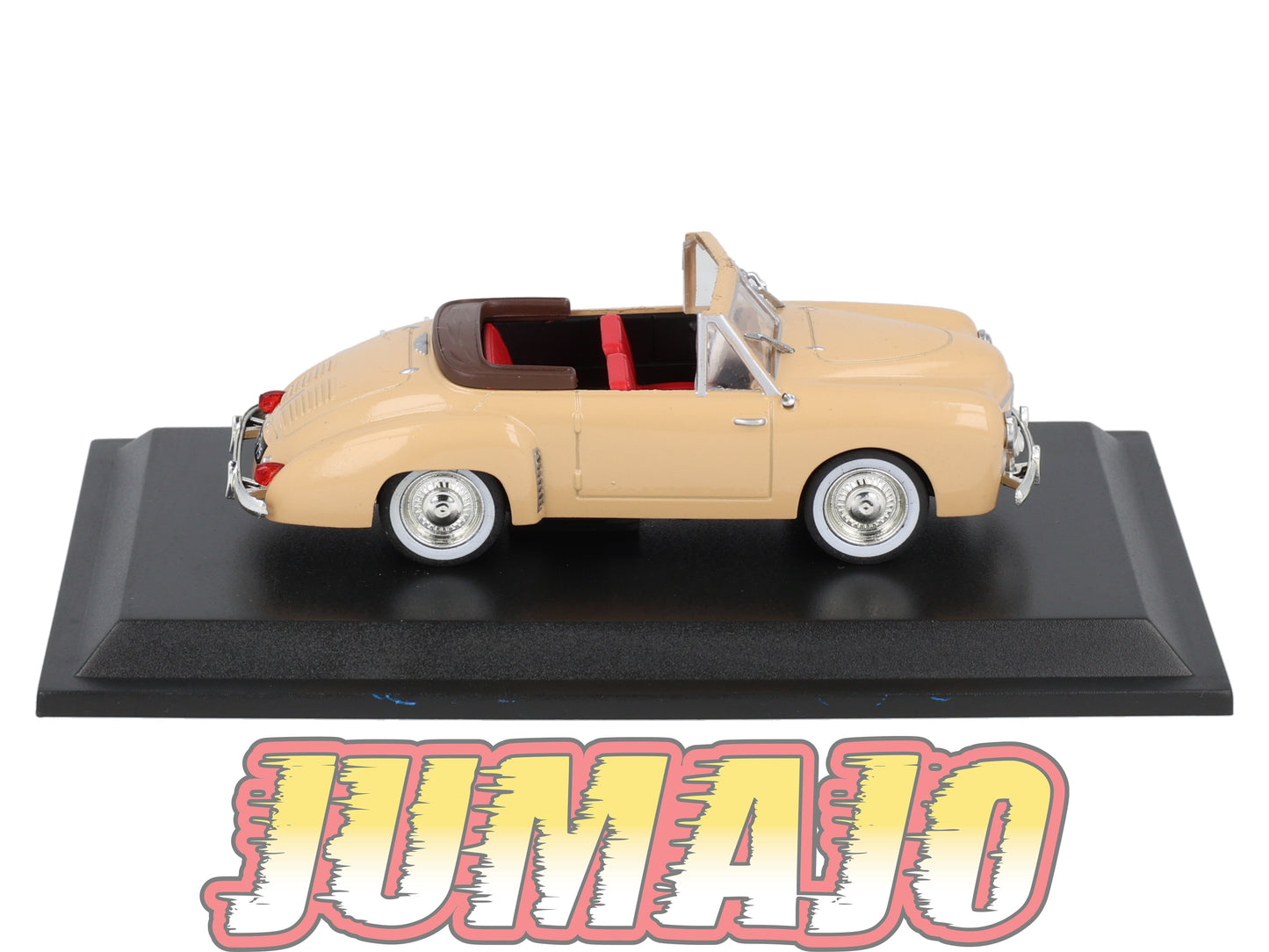4CV33 Voiture 1/43 Eligor RENAULT 4 CV Cabriolet Duriez 1950