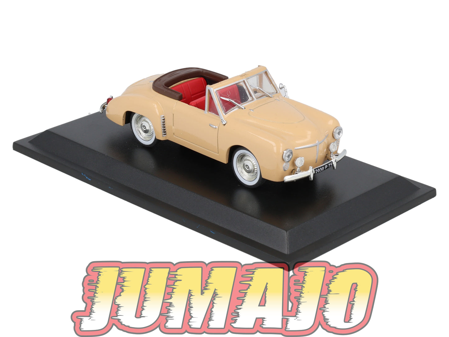 4CV33 Voiture 1/43 Eligor RENAULT 4 CV Cabriolet Duriez 1950