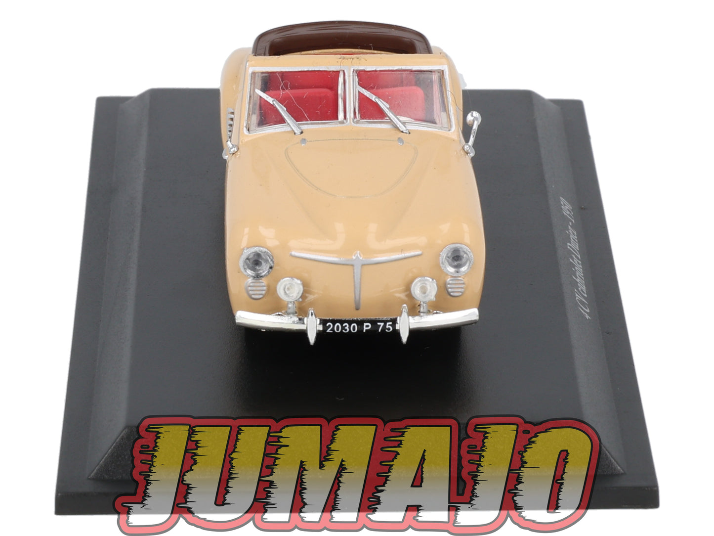 4CV33 Voiture 1/43 Eligor RENAULT 4 CV Cabriolet Duriez 1950