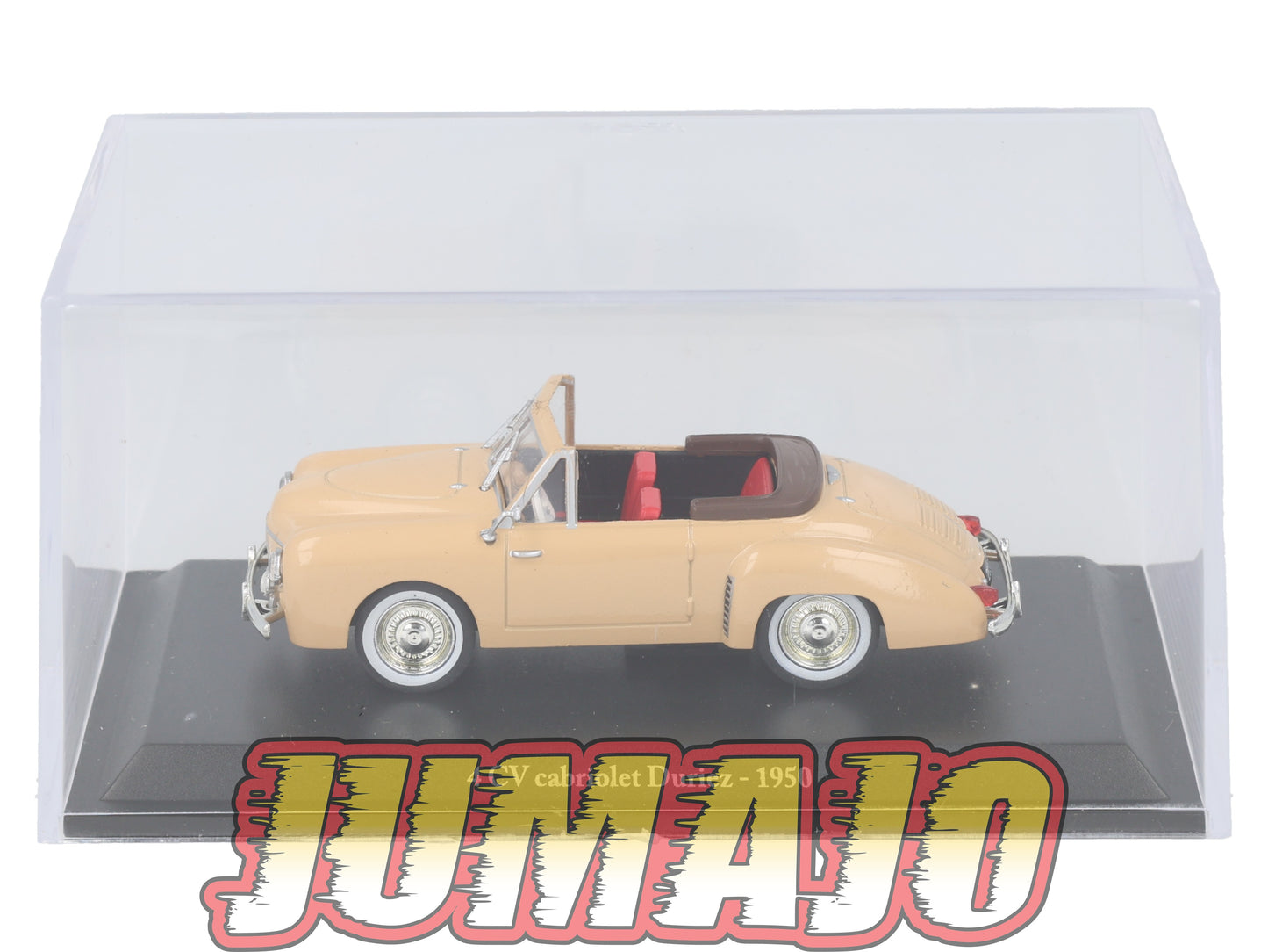 4CV33 Voiture 1/43 Eligor RENAULT 4 CV Cabriolet Duriez 1950