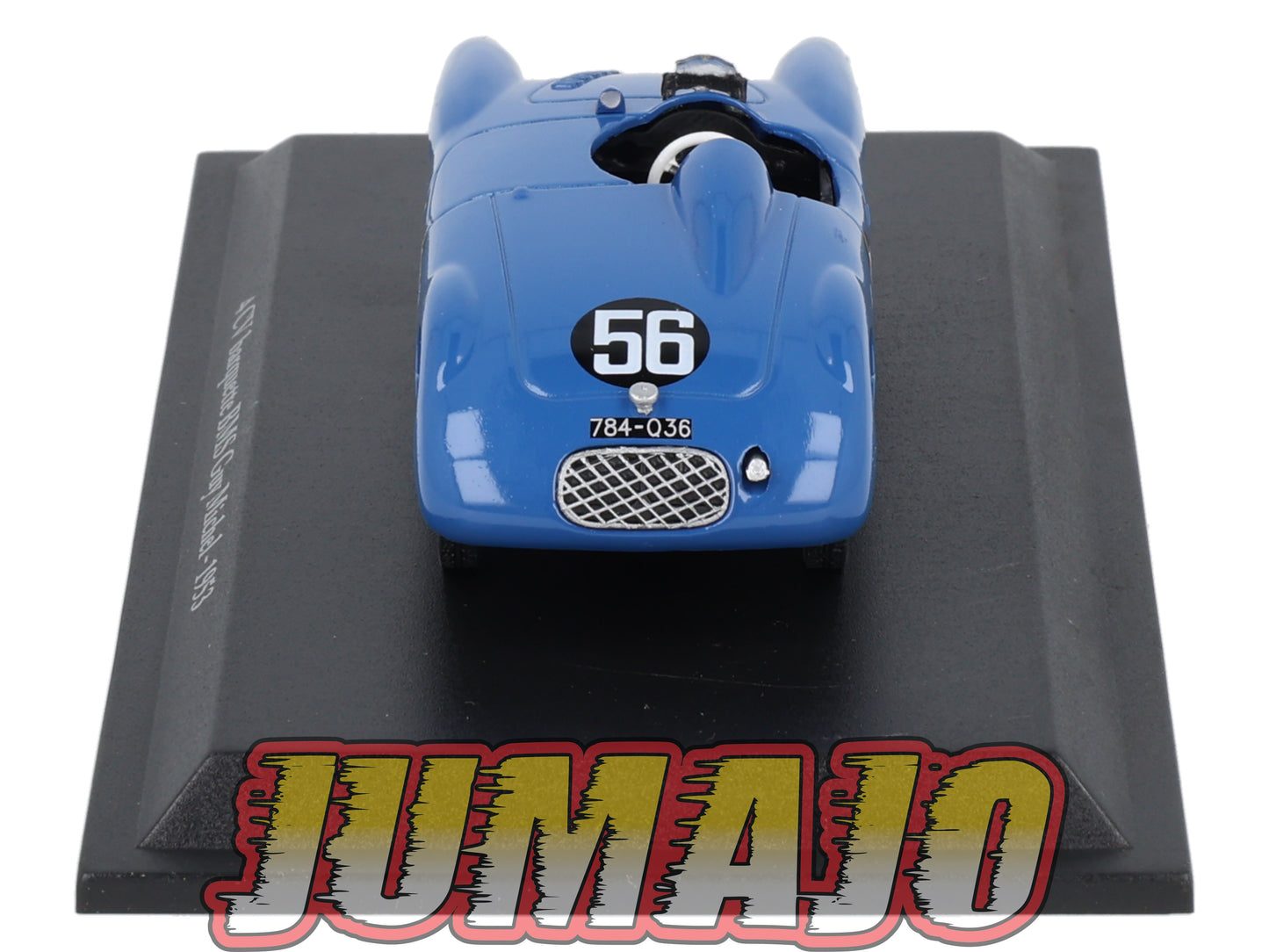4CV35 Voiture 1/43 Eligor RENAULT 4 CV Barquette BMS Guy Michel 1953 #56