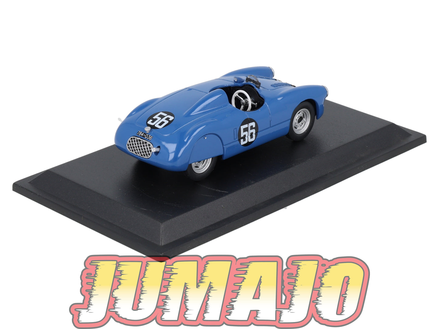 4CV35 Voiture 1/43 Eligor RENAULT 4 CV Barquette BMS Guy Michel 1953 #56