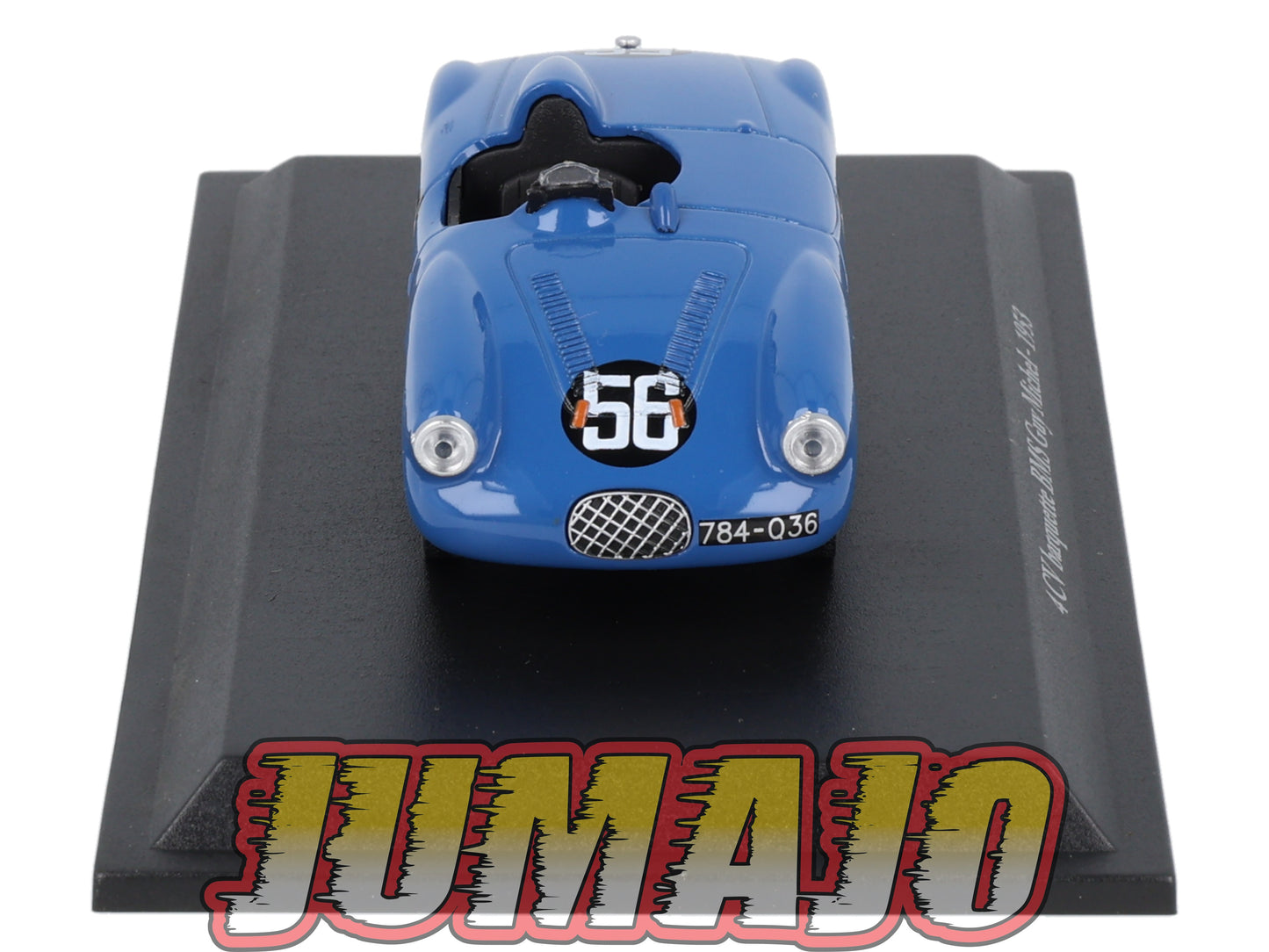 4CV35 Voiture 1/43 Eligor RENAULT 4 CV Barquette BMS Guy Michel 1953 #56