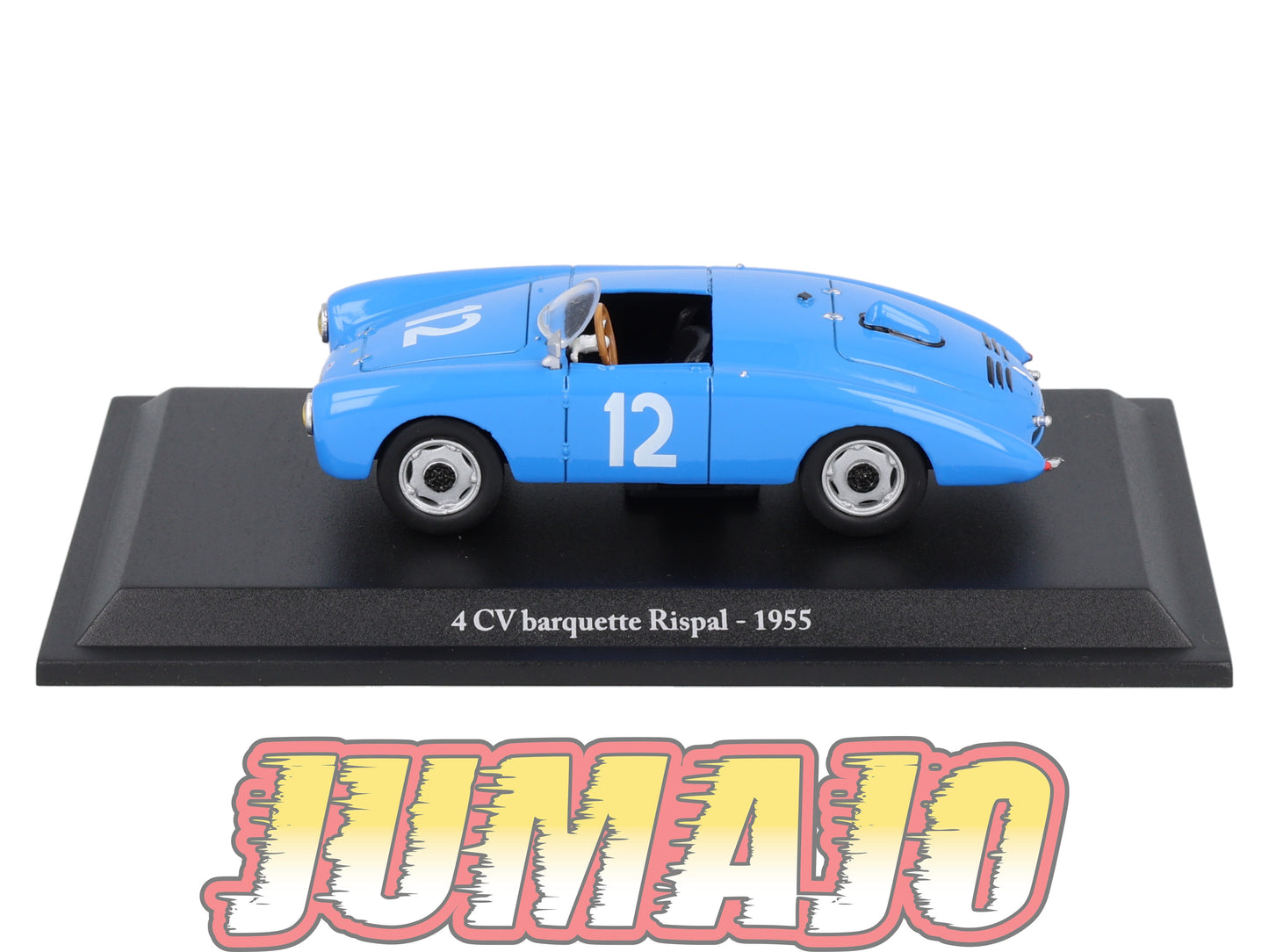 4CV38 Voiture 1/43 Eligor RENAULT 4 CV Barquette Rispal 1955 #12