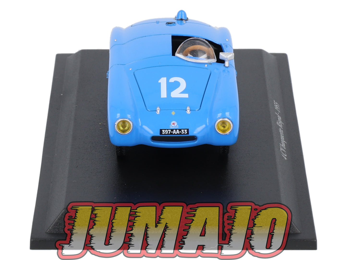 4CV38 Voiture 1/43 Eligor RENAULT 4 CV Barquette Rispal 1955 #12
