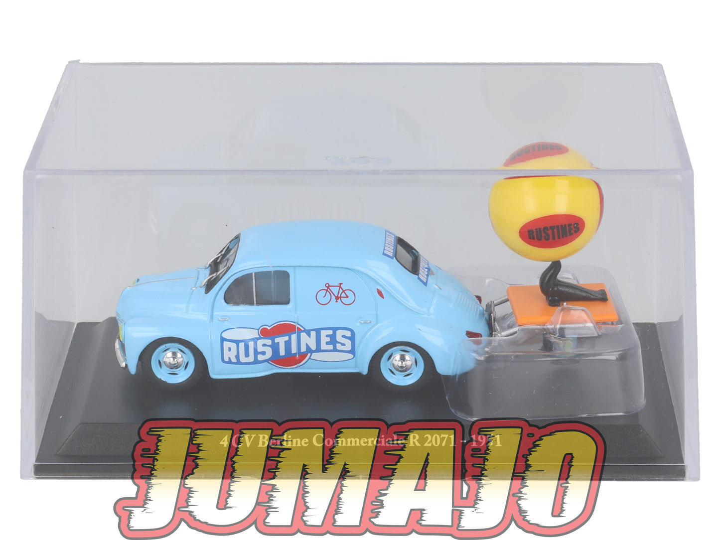 4CV3 Voiture 1/43 Eligor RENAULT 4 CV Berline Commerciale Rustines R 2071 1951