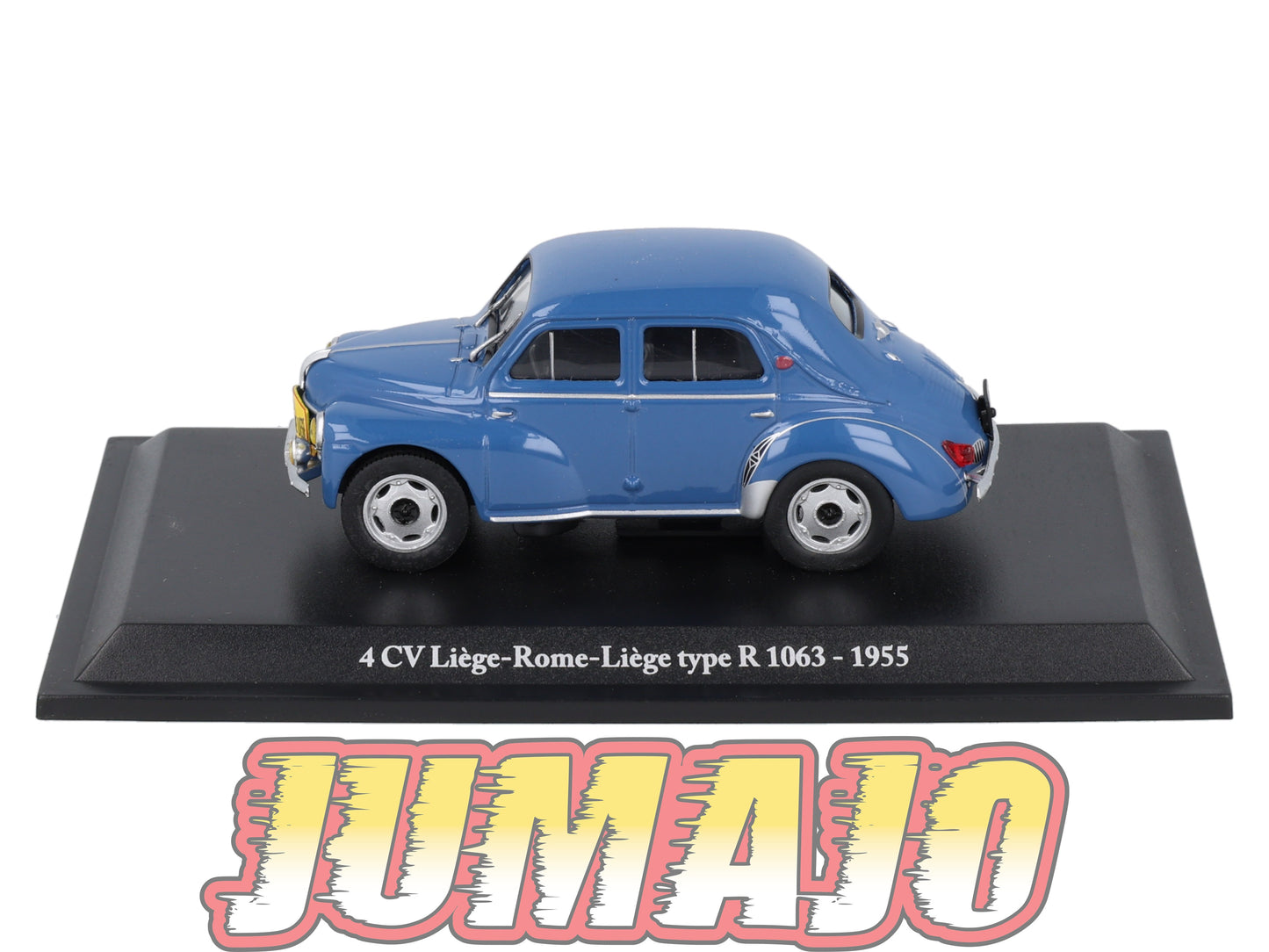 4CV42 Voiture 1/43 Eligor RENAULT 4 CV Liège-Rome-Liège type R 1063 1955