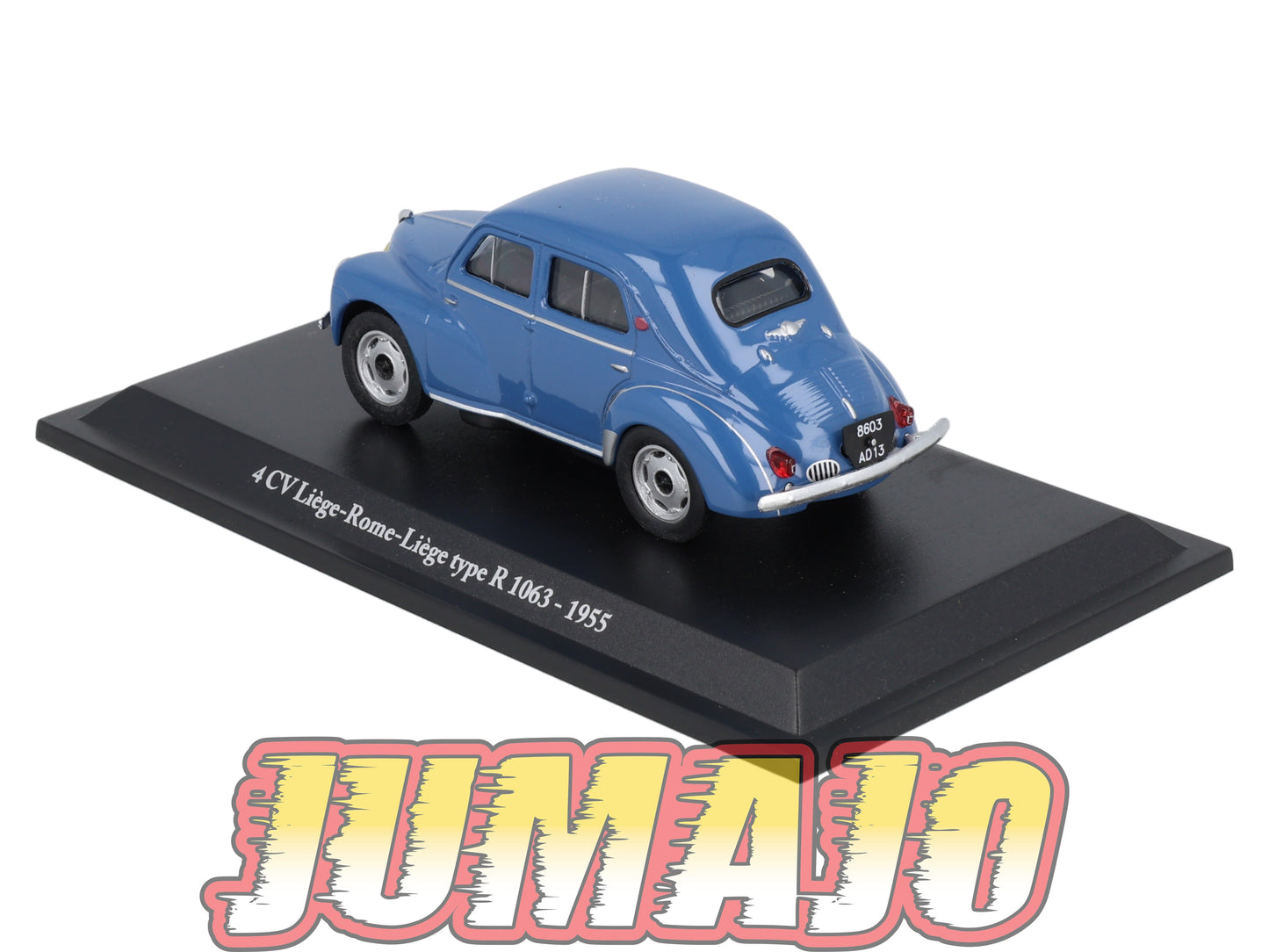 4CV42 Voiture 1/43 Eligor RENAULT 4 CV Liège-Rome-Liège type R 1063 1955
