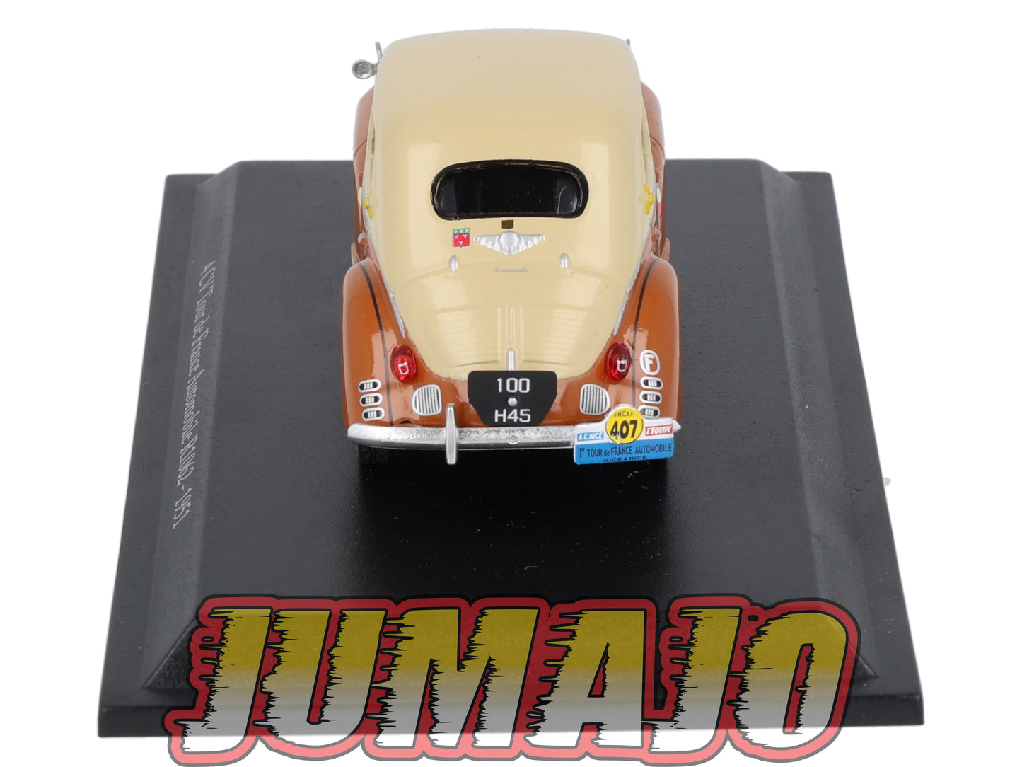 4CV43 Voiture 1/43 Eligor RENAULT 4 CV Tour de France Automobile R1062 1951