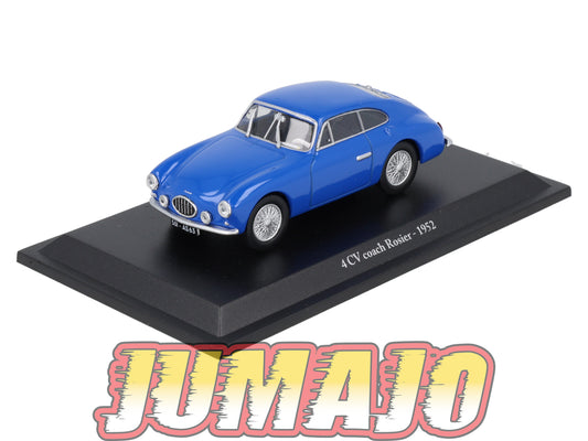 4CV44 Voiture 1/43 Eligor RENAULT 4 CV Coach Rosier 1952