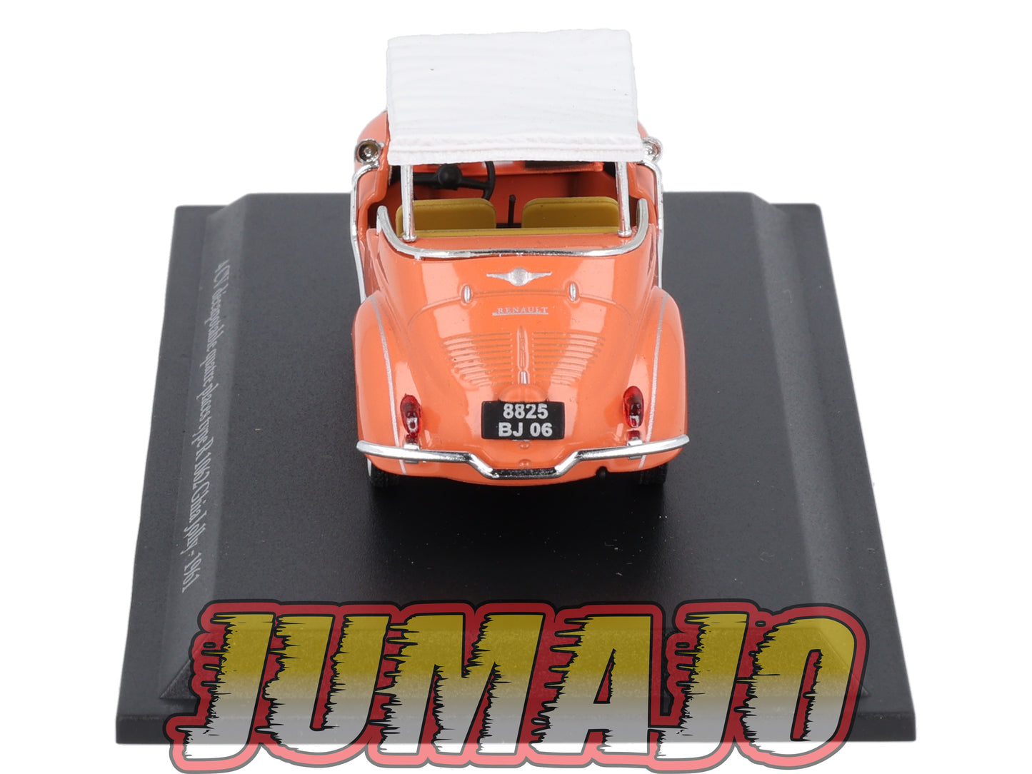 4CV7 Voiture 1/43 Eligor RENAULT 4 CV Décapotable 4 places Type R 1062 Ghia Jolly 1961