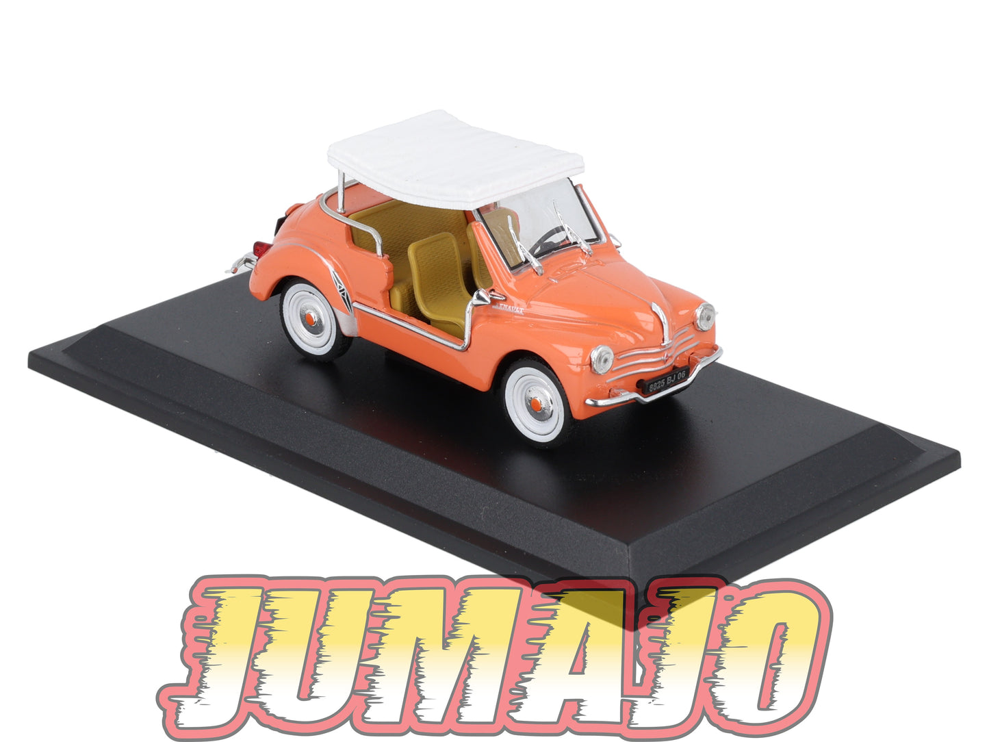 4CV7 Voiture 1/43 Eligor RENAULT 4 CV Décapotable 4 places Type R 1062 Ghia Jolly 1961