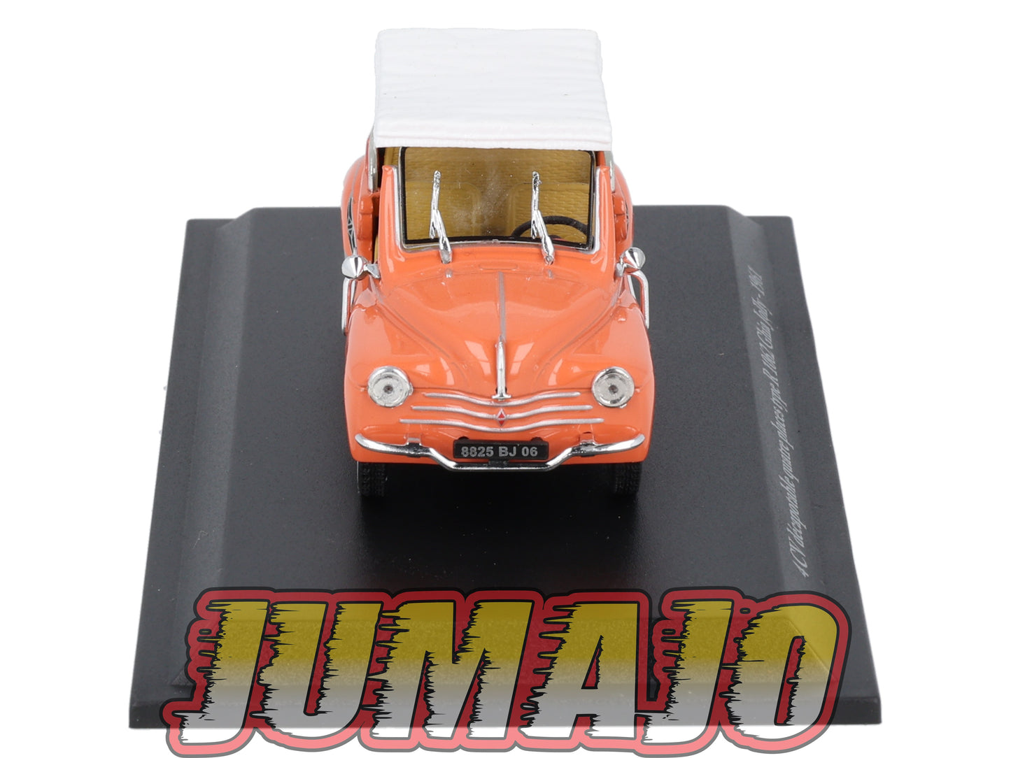 4CV7 Voiture 1/43 Eligor RENAULT 4 CV Décapotable 4 places Type R 1062 Ghia Jolly 1961