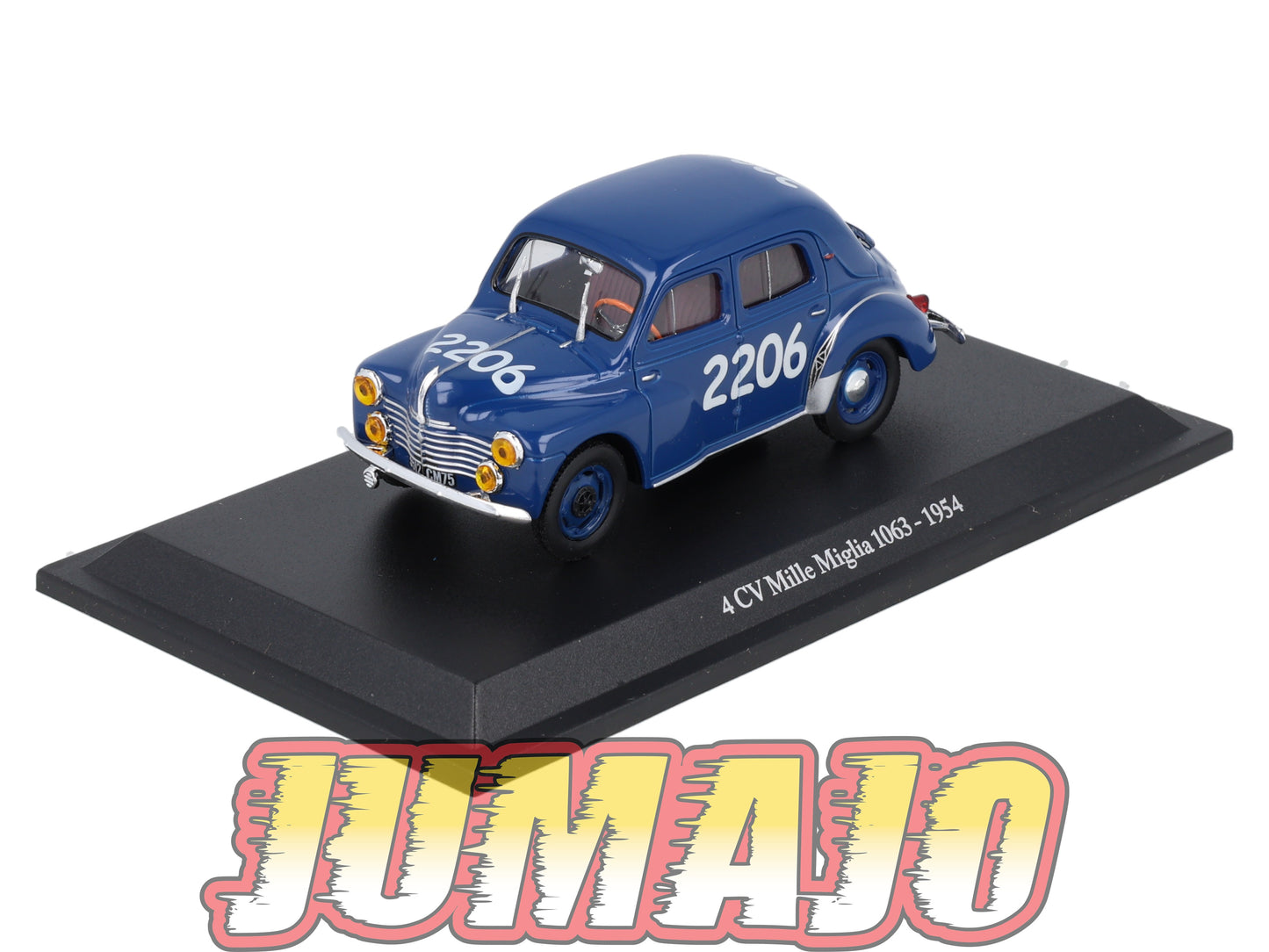 4CV9 Voiture 1/43 Eligor RENAULT 4 CV Mille Miglia 1063 1954 #2206