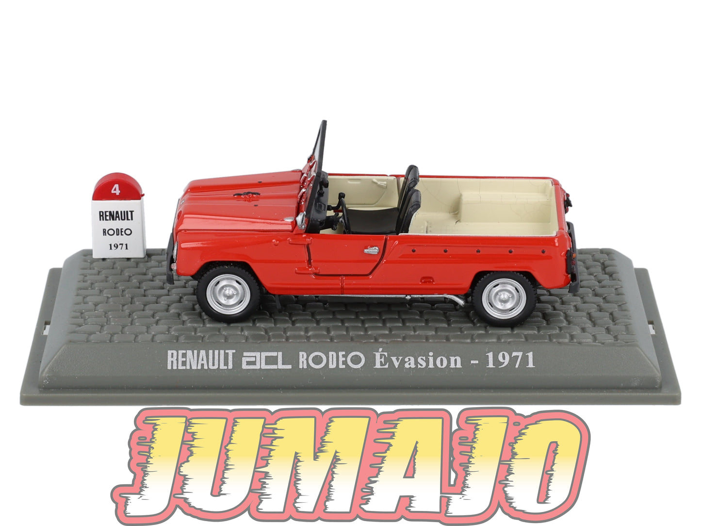 4L19 1/43 Universal Hobbies Renault R 4L : Renault ACL Rodeo Evasion 1971
