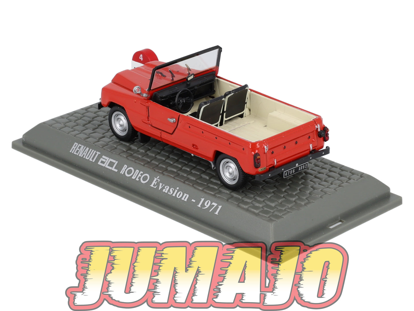 4L19 1/43 Universal Hobbies Renault R 4L : Renault ACL Rodeo Evasion 1971