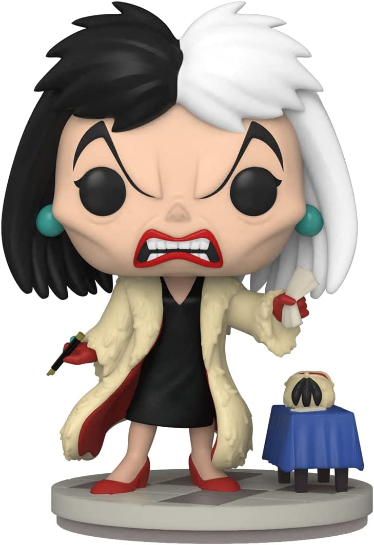 POP60 Figurine Vinyl FUNKO POP Disney Villains : Cruella De Vil #1083